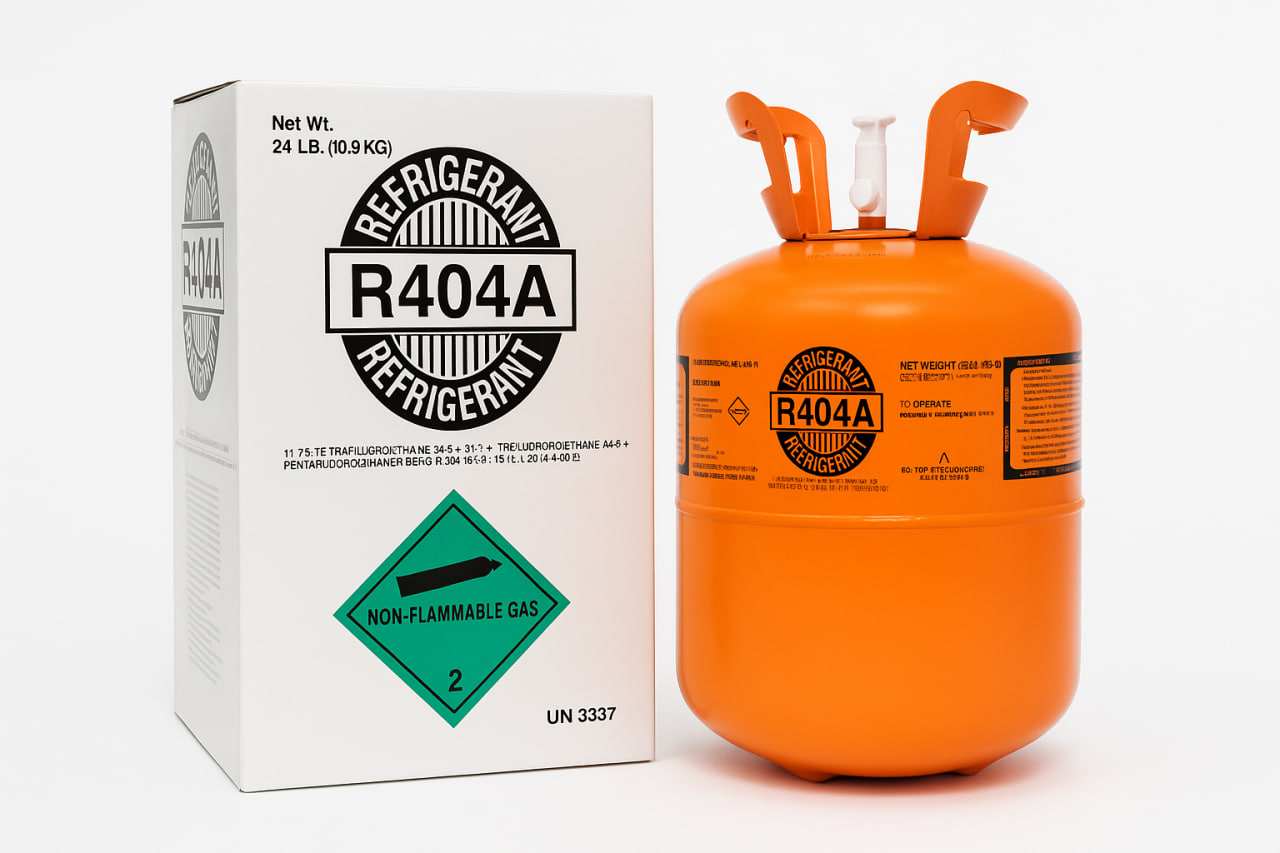 Refrigerante R-404A - Botella de 24 lb (10,9 kg)