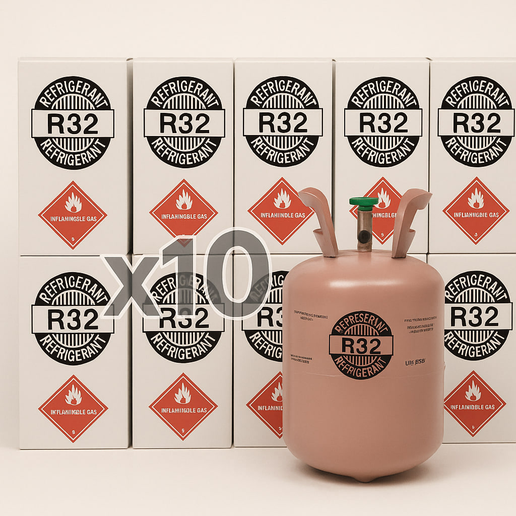 Refrigerante R-32 - Botella de 20 lb (9,07 kg)