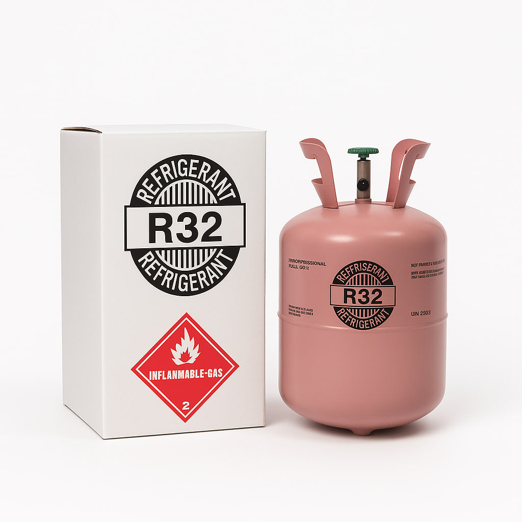 Refrigerante R-32 - Botella de 20 lb (9,07 kg)