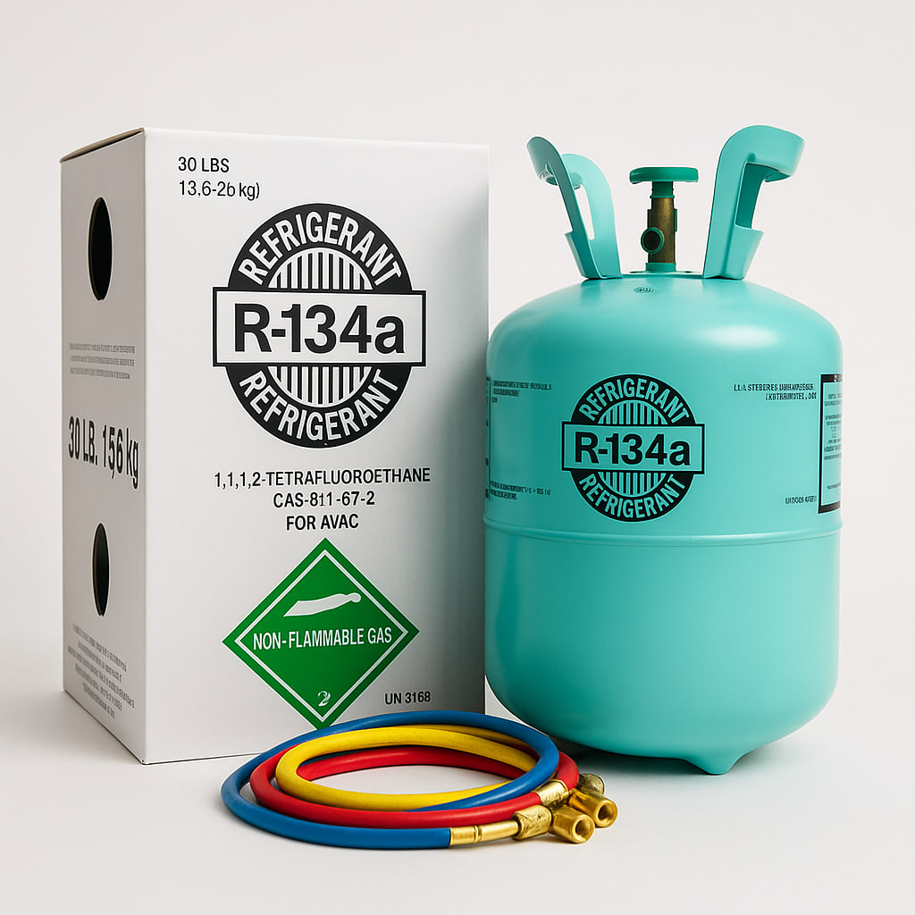 R134A Aire Acondicionado Automotriz – 30 lb (13,6 kg)