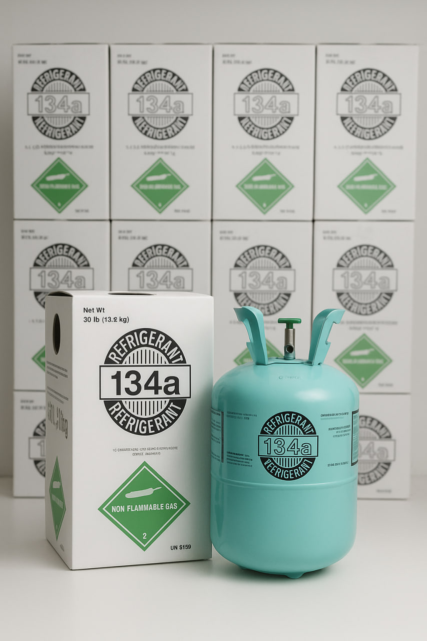 R134A Aire Acondicionado Automotriz – 30 lb (13,6 kg)
