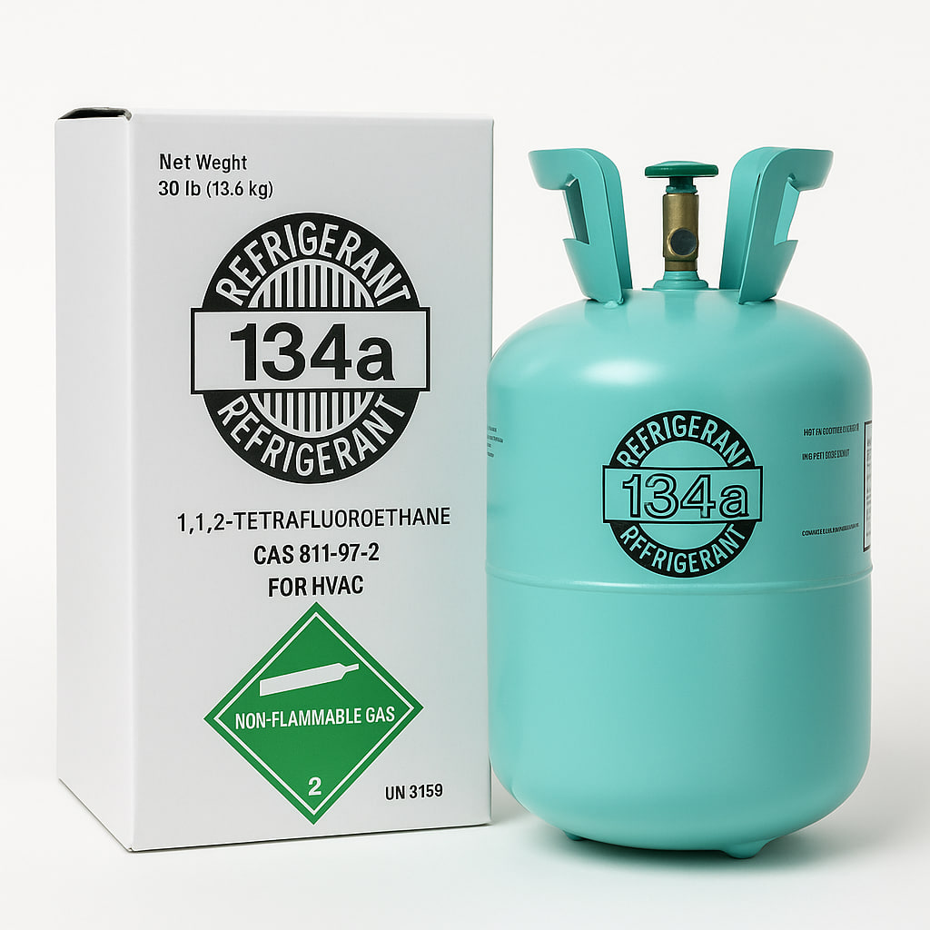 R134A Aire Acondicionado Automotriz – 30 lb (13,6 kg)