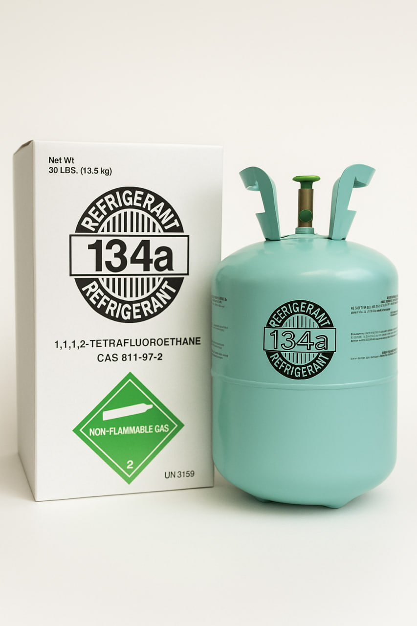 R134A Aire Acondicionado Automotriz – 30 lb (13,6 kg)