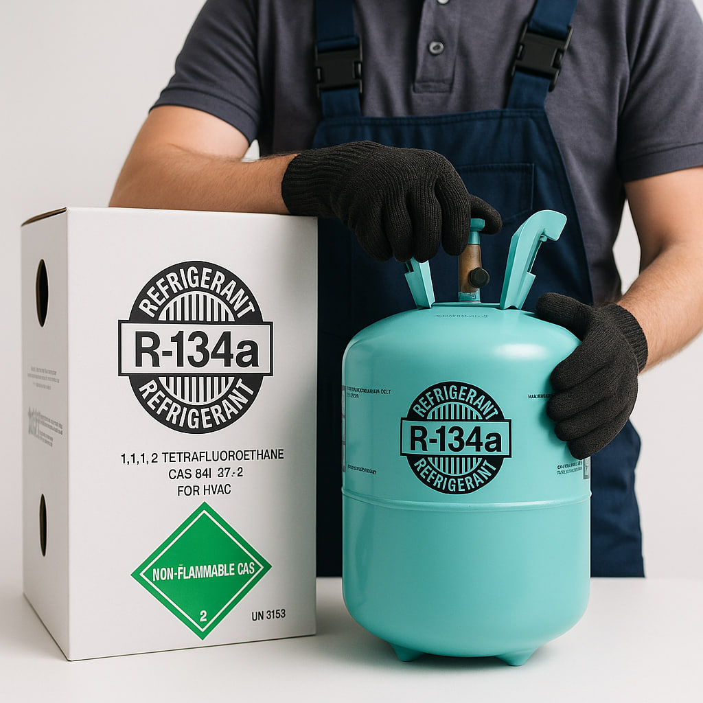 R134A Aire Acondicionado Automotriz – 30 lb (13,6 kg)
