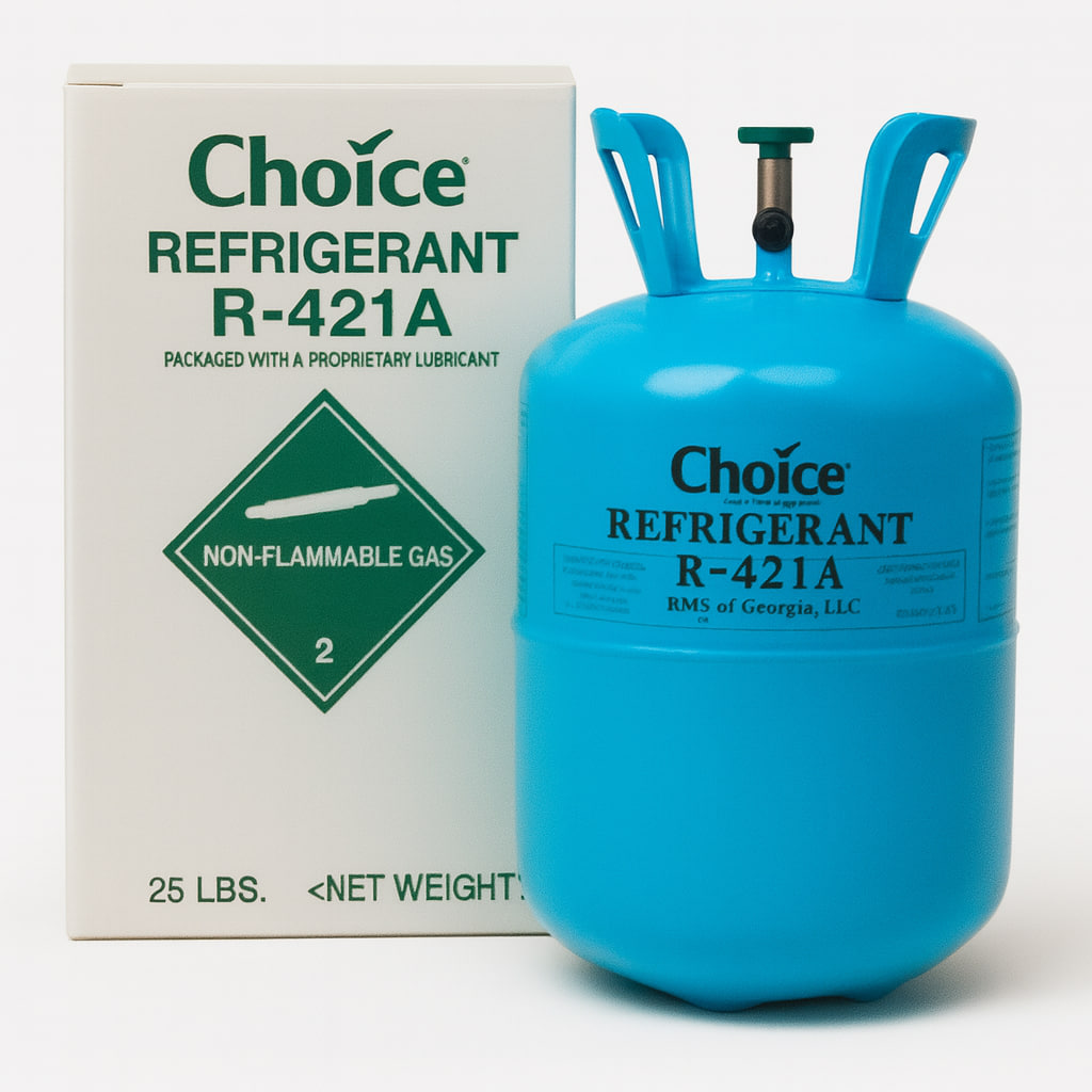 Refrigerante R-421A – Botella de 25 lb (11,3 kg)
