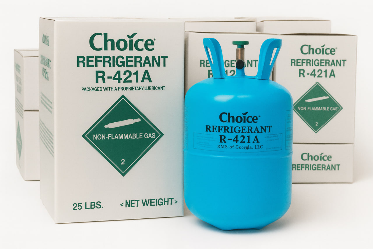 Refrigerante R-421A – Botella de 25 lb (11,3 kg)