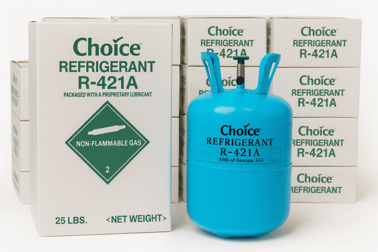 Refrigerante R-421A – Botella de 25 lb (11,3 kg)