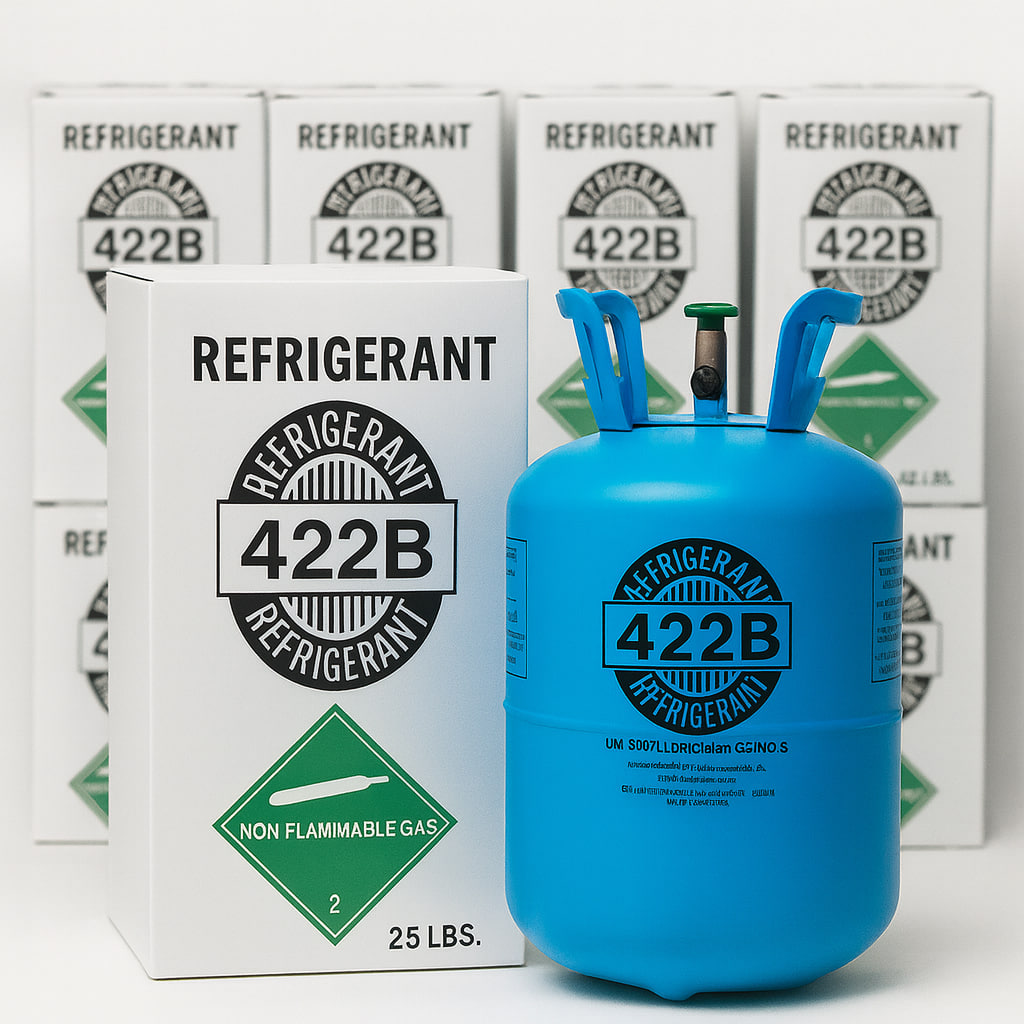 Refrigerante R-422B (NU-22) – Botella de 25 lb (11,3 kg)