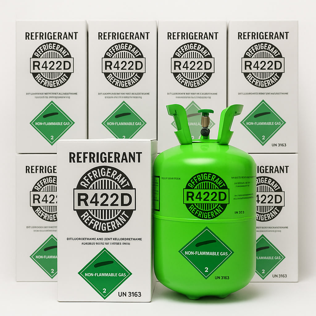 Refrigerante R-422D (MO29) – Botella de 25 lb (11,3 kg)