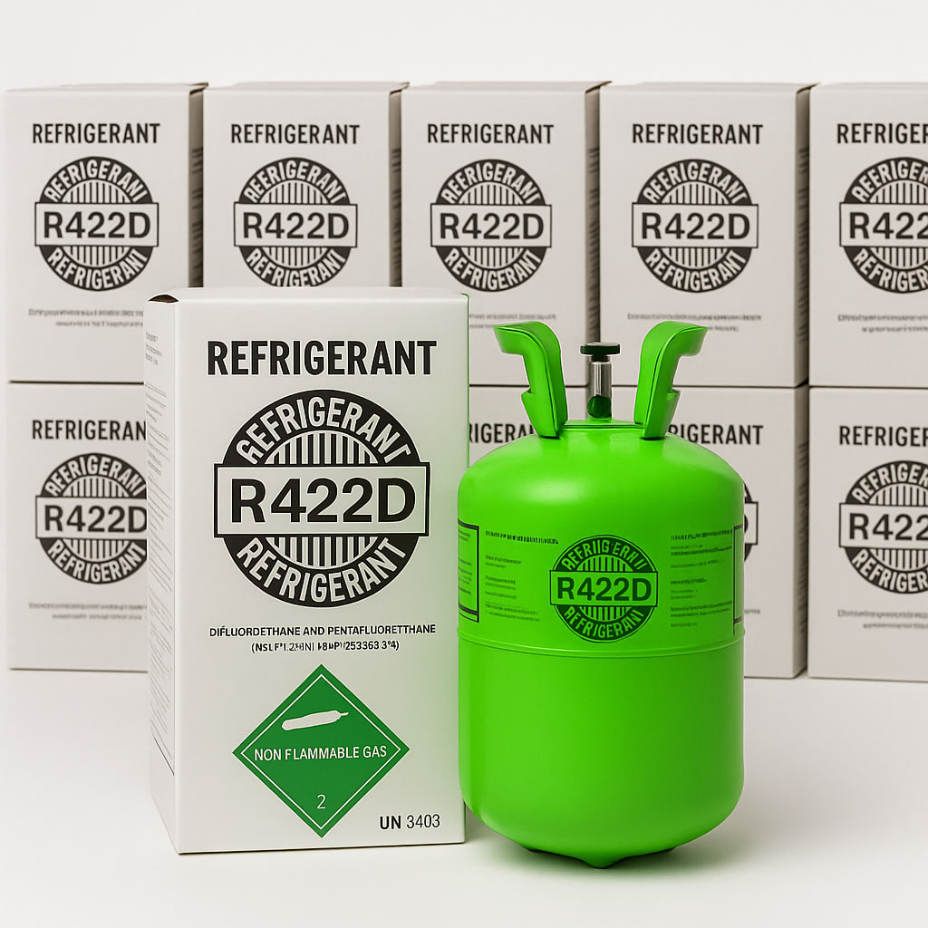 Refrigerante R-422D (MO29) – Botella de 25 lb (11,3 kg)
