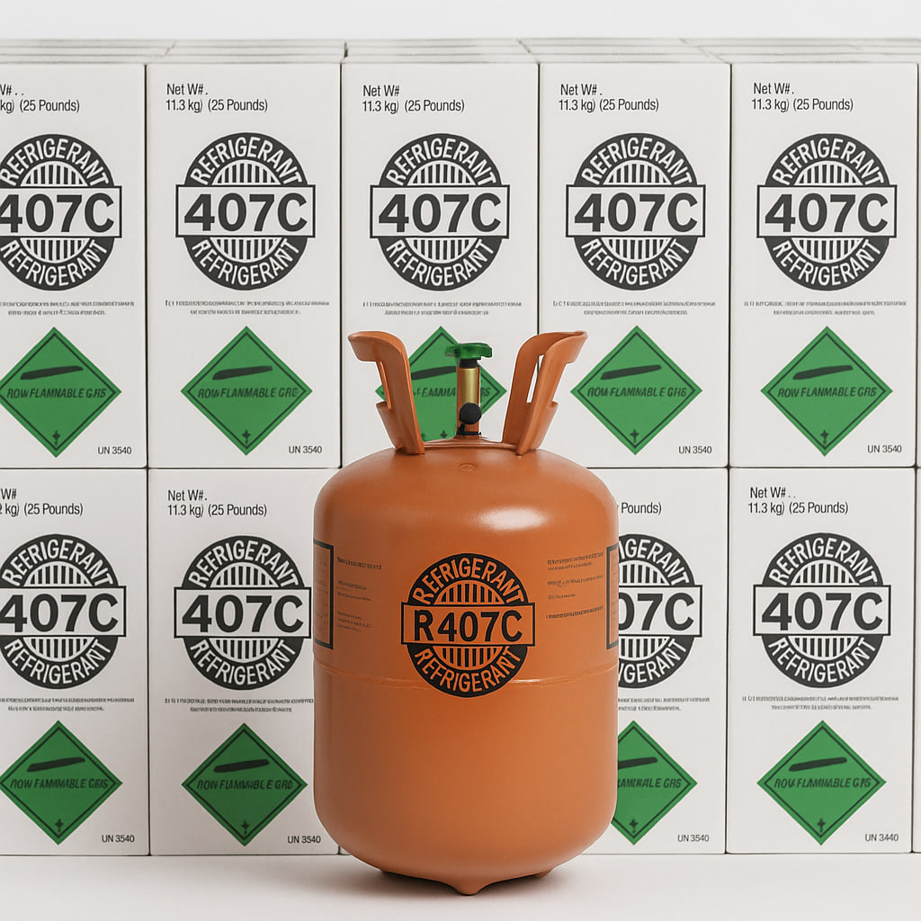 Refrigerante R-407C – 11,3 kg (25 lb)