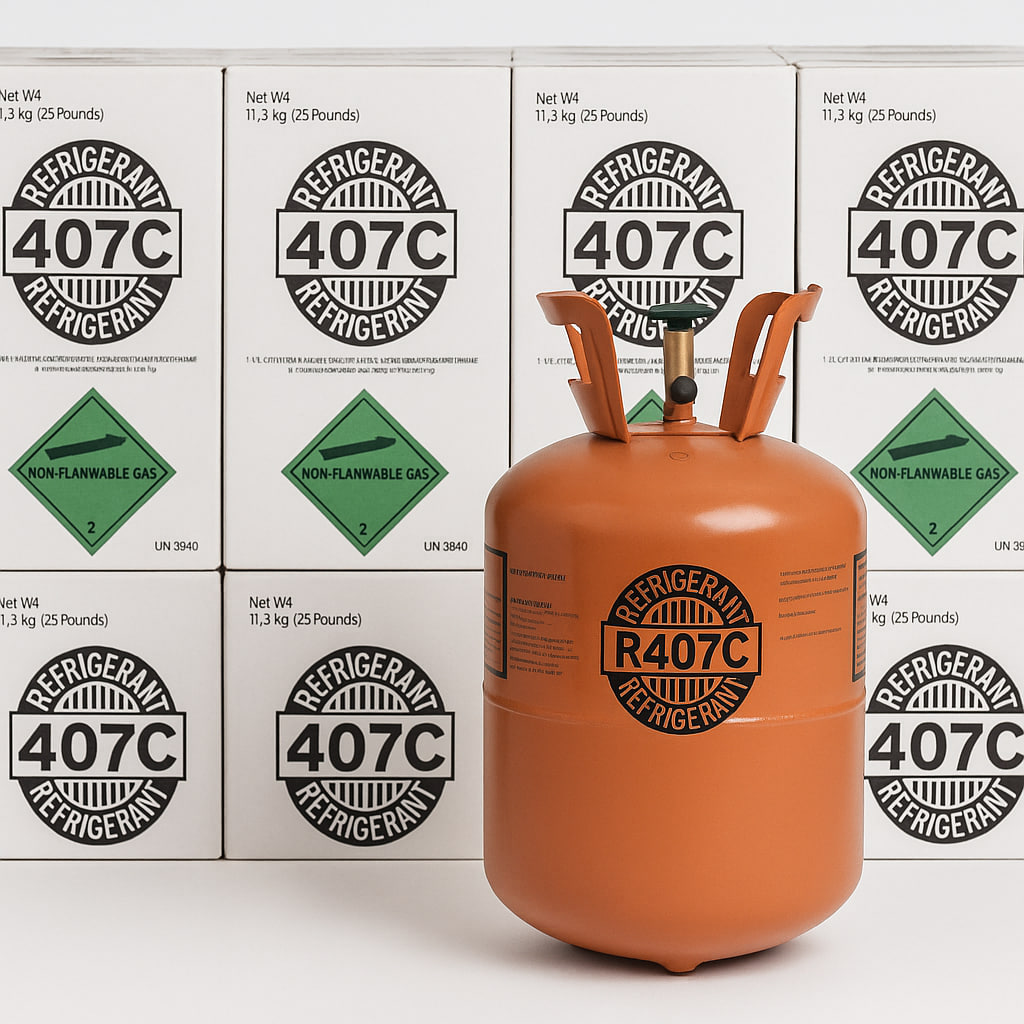 Refrigerante R-407C – 11,3 kg (25 lb)