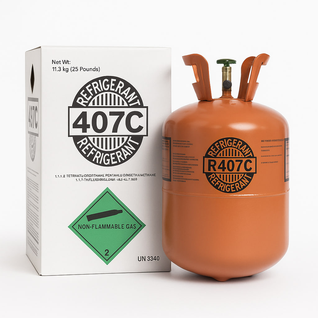 Refrigerante R-407C – 11,3 kg (25 lb)