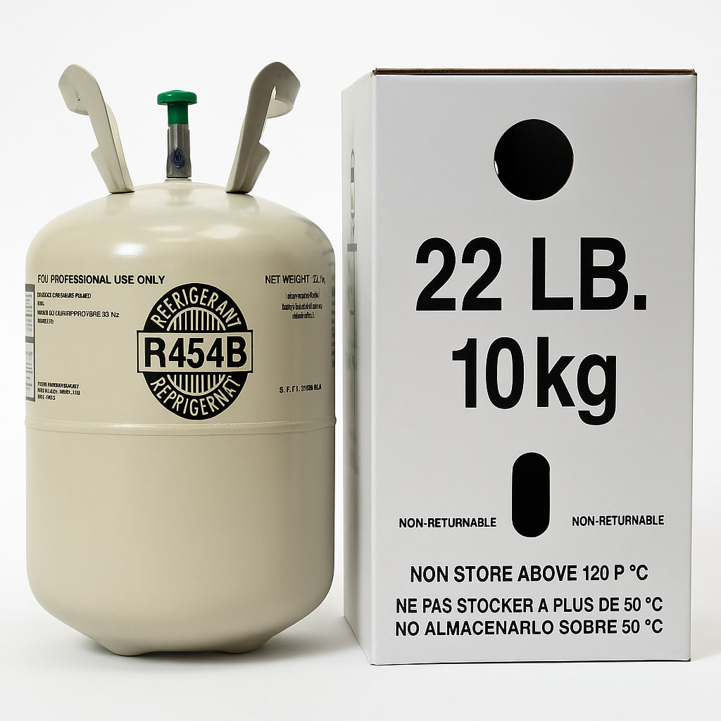 Refrigerante R-454B – 10 kg (22 lb)